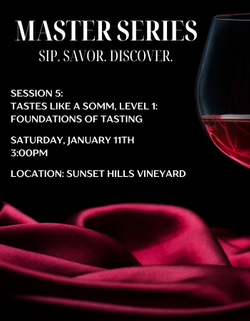 Taste Like a Sommelier, Level 1: Foundations of Tasting (3:00pm)